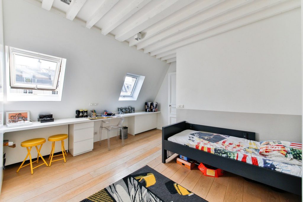 room boy, modern room, nursery
